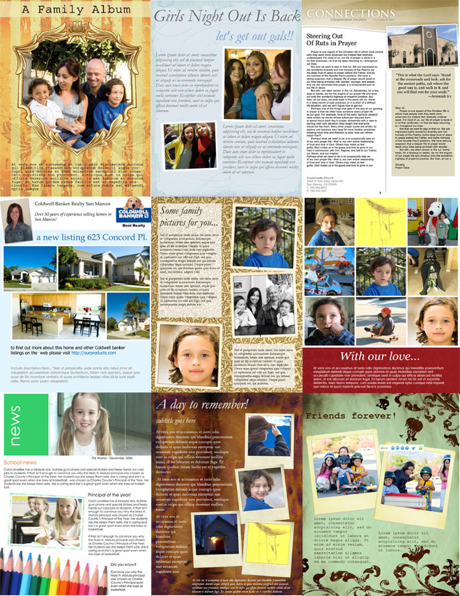 new templates