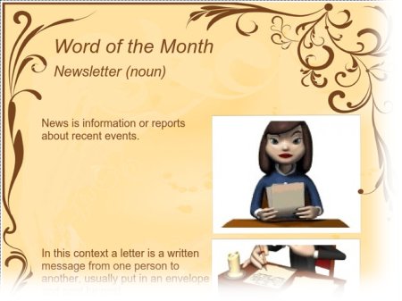 Your Teacher Newsletter